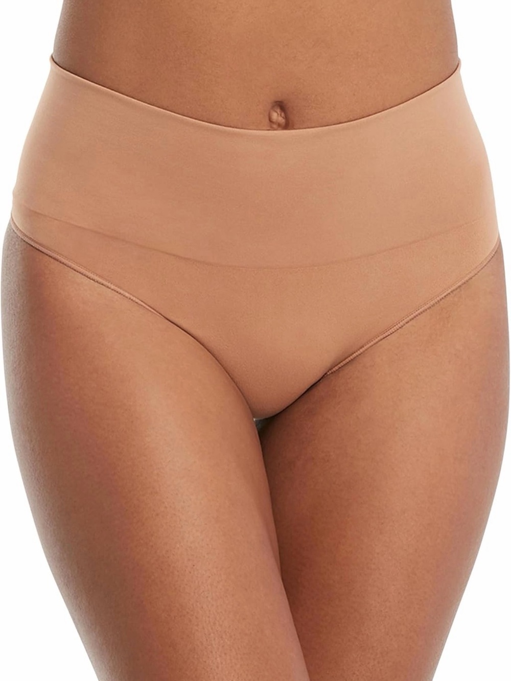 SPANX High-Waist Seamless Brief - Nude Tan